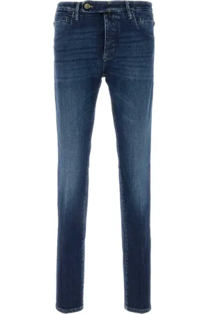 Incotex Jeans, Herre, Blå, W33, Denim, Stretch Denim Jeans