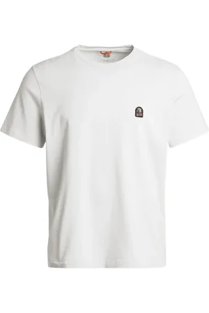 Parajumpers Top, Herre, Grå, 2XL, Bomuld, Bomuld Jersey Patch Tee