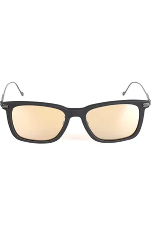 Jimmy Choo Tilbehør, unisex, Gul, ONE SIZE, Rektangulære solbriller
