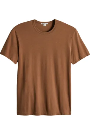 James Perse Top, Herre, , M, Bomuld, Premium Bomuld Crew Neck Tee