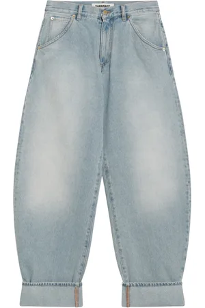 DARKPARK Jeans, Dame, Blå, W27, Tyl, Palazzo Style Jeans