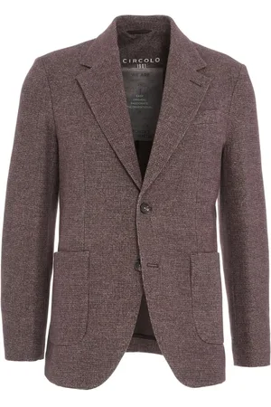Circolo Jakke, Herre, Rød, XL, Bomuld, Herre Blazer