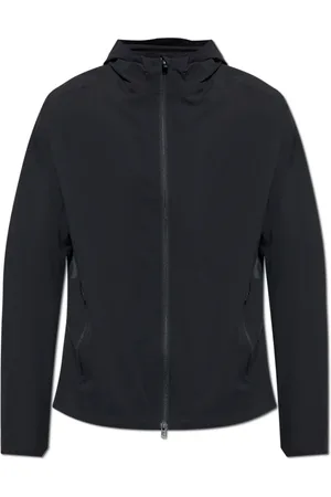 Y-3 Jakke, Herre, Sort, XL, Uld, Letvægts Hættejakke