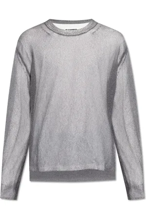 Jil Sander Strik, Herre, Grå, L, Bomuld, Double-layer Top