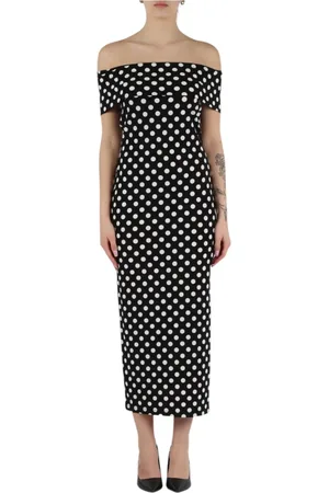 MARELLA Kjole, Dame, Sort, M, Sort Ladino Jersey Kjole