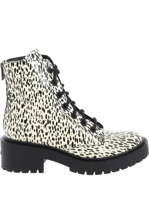 Kenzo Sko, Dame, , 37 EU, Ecru Snørestøvletter