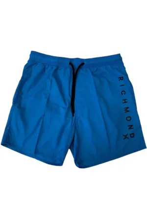 John Richmond Badetøj, Herre, Blå, S, Polyester, Badebukser