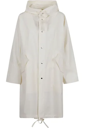 Jil Sander Frakke, Dame, Hvid, 2XS, Bomuld, Parka
