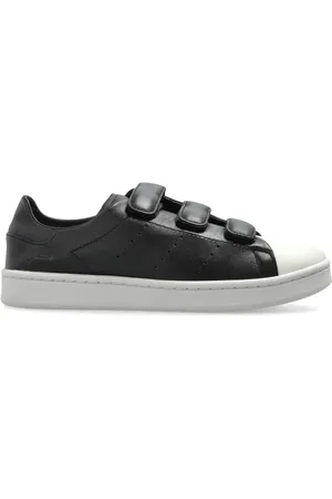 Y-3 Sko, Dame, Sort, 39 EU, Læder, Stan Smith Velcro Sneakers