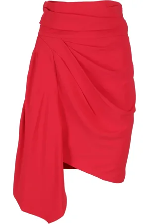 IRO Nederdel, Dame, Rød, XS, Polyester, Short Skirt