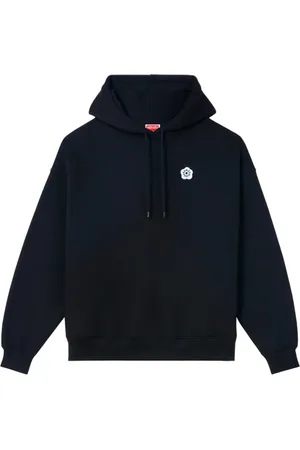 Kenzo Sweathshirts & Hoodies, Dame, Sort, XS, Oversize Hoodie Boke Flower 2.0