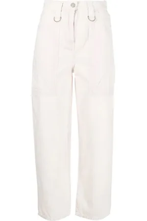 IRO Jeans, Dame, Lyserød, M, Bomuld, Casual Straight Jeans