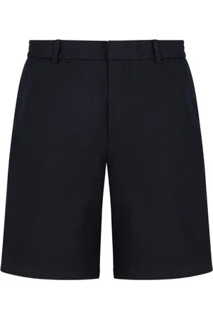 Armani Exchange Shorts, Herre, Blå, W31, Linned, Linned Shorts