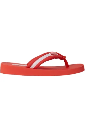 Kenzo Sko, Dame, Rød, 40 EU, Graphic Print Flip Flops