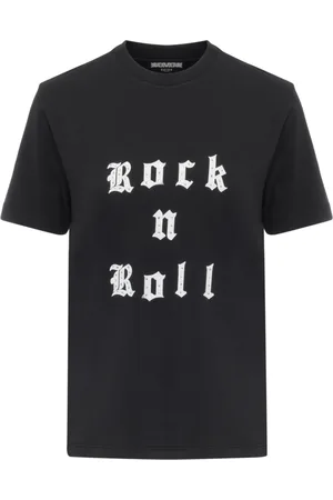 Zadig & Voltaire Top, Dame, Sort, S, Rock and Roll Strass Smykker