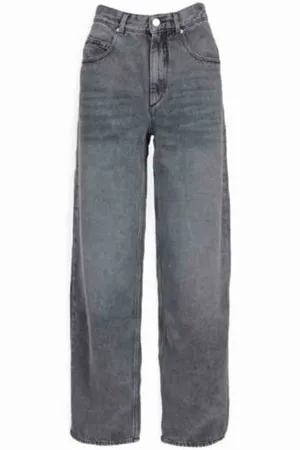 Isabel Marant Jeans, Herre, Blå, W38, Bomuld, Joanny Wide Leg Jeans
