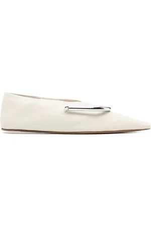 Jil Sander Sko, Dame, Grå, 36 EU, Closed Ballerina Flats