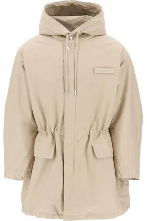 Jacquemus Jakke, Herre, , L, Uld, Padded Parka `The Brown`