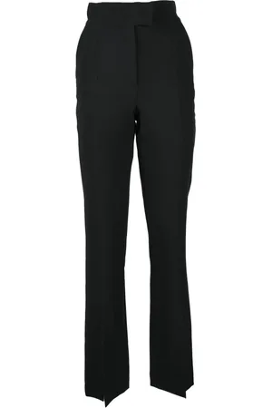 ALBERTO AUDENINO Bukser, Dame, Sort, M, Polyester, Elegant strækbare bukser