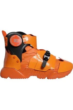 Dolce & Gabbana Sko, Herre, , 44 EU, Multi Panel High Top Sneakers