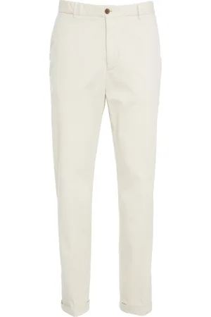 Briglia 1949 Bukser, Herre, , 2XL, Hvide Chino Bukser Elastik Talje