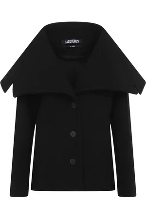 Jacquemus Jakke, Dame, Sort, XS, Bomuld, Le Caban Caruso Light Jacket