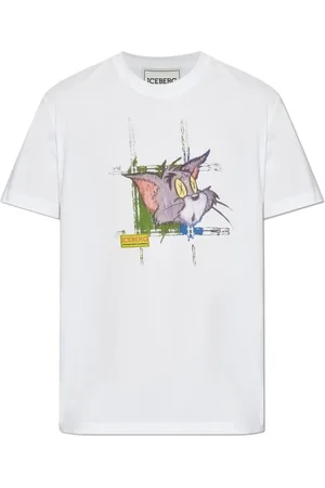 Iceberg Top, Herre, Hvid, 2XL, Bomuld, Looney Tunes T-Shirt
