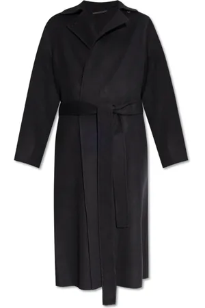 Kenzo Frakke, Dame, Sort, M, Uld, Double-breasted Frakke