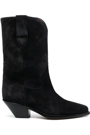 Isabel Marant Sko, Dame, Sort, 37 EU, Læder, Dahope Støvler