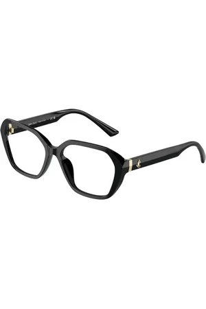 Jimmy Choo Tilbehør, Herre, Sort, 55 MM, Uld, Stilfulde solbriller med sort stel