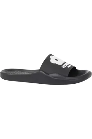 Kenzo Sko, Dame, Sort, 36 EU, Uld, Boke Flower Slides