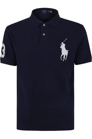 Ralph Lauren Top, Herre, Blå, L, Kortærmet Poloshirt