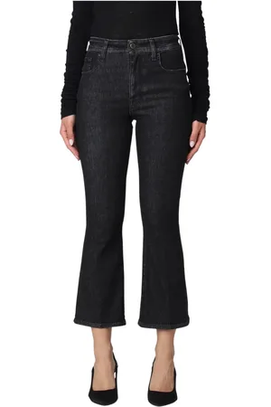 Jacob Cohen Jeans, Dame, Sort, W30, Bomuld, Flared Jeans Victoria Fit