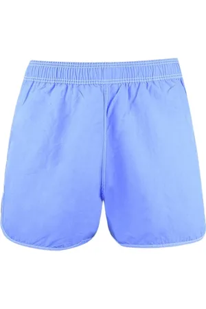 Isabel Marant Badetøj, Herre, Blå, S, Uld, Blå Badeshorts