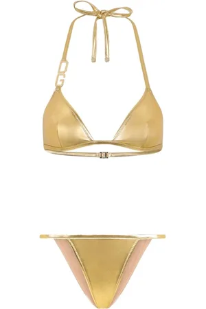 Dolce & Gabbana Badetøj, Dame, Gul, 2XS, Uld, Stilfuldt badetøj til sommersjov