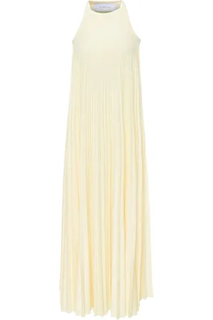 Sportmax Kjole, Dame, Gul, M, Elegant Kjole 12621042600-001