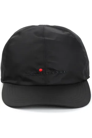 Kiton Tilbehør, Herre, Sort, L, Uld, Klassisk Nero Baseball Kasket