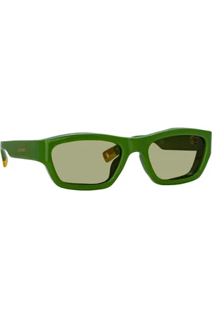 Jacquemus Tilbehør, unisex, Grøn, 57 MM, Meridiano Solbriller