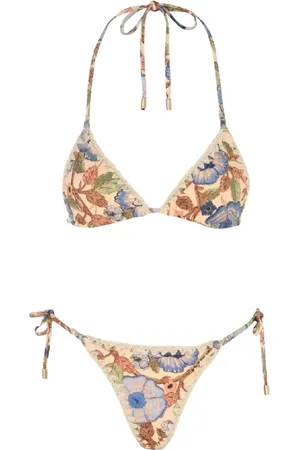 ZIMMERMANN Badetøj, Dame, Flerfarvet, M, Crochet Junie Bikini Sæt