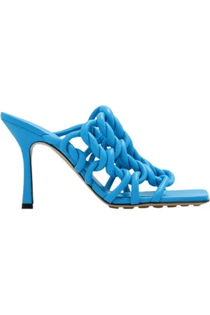 Bottega Veneta Sko, Dame, Blå, 37 EU, Sandal Pool V2O20 Model 4631