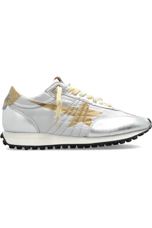 Golden Goose Sko, Dame, Grå, 37 EU, Uld, ‘Running Marathon M77’ Sports Sko