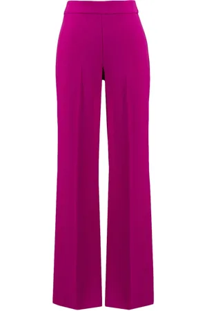Joseph Ribkoff Bukser, Dame, Lyserød, 3XL, Uld, Vide Bukser