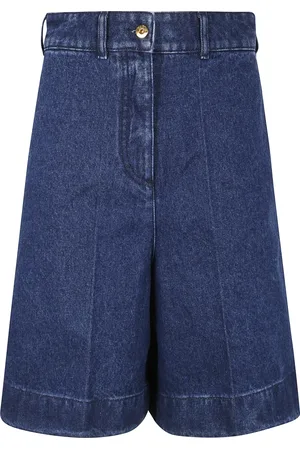Patou Shorts, Dame, Blå, S, Denim, Denim Bermuda Shorts