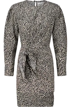 Isabel Marant Kjole, Dame, Flerfarvet, M, Dulce Kjole med Bånddetalje