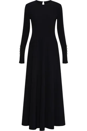 MARELLA Kjole, Dame, Sort, M, Sort Fit and Flare Kjole