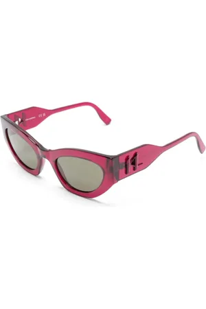 Karl Lagerfeld Tilbehør, Dame, Lyserød, 52 MM, Solbriller