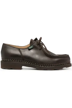 Paraboot Sko, Dame, Brun, 40 EU, Brun kalveskind Derby sko med norsk konstruktion