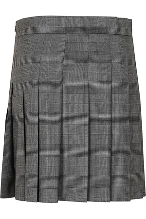 Max Mara Nederdel, Dame, Grå, 2XS, Uld, Stilfuld Nederdel til Kvinder