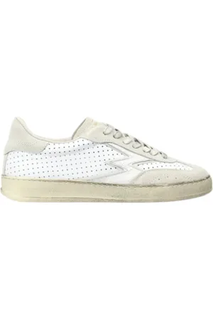 MOA MASTER OF ARTS Sko, Dame, Grå, 37 EU, Sølv Sneakers med Hvid Club Logo