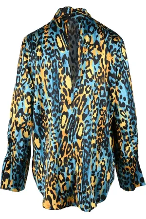 Think! Bluser & Skjorter, Dame, Flerfarvet, M, Polyester, Elegant bluse i 100% polyester